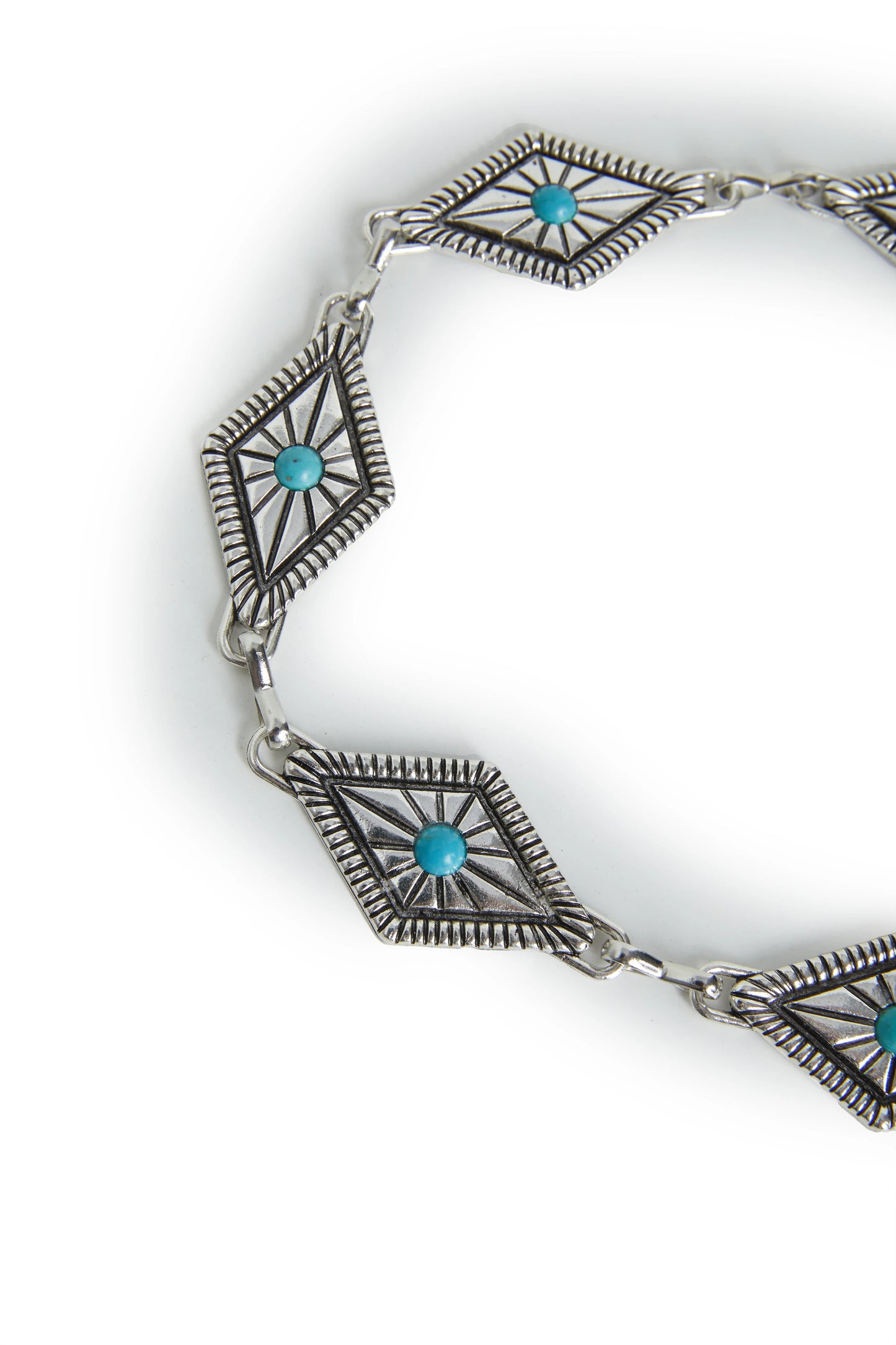 Cinturón de ante con hebilla metálica de BSB vista 3