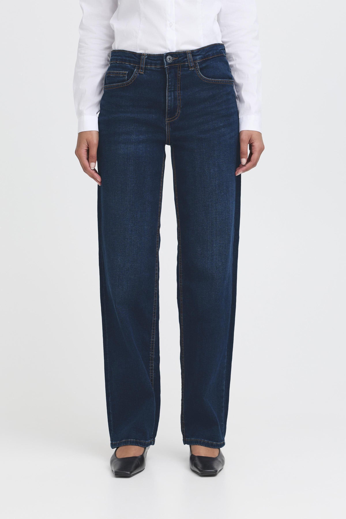 Vaquero recto de tiro medio — Twiggy Straight