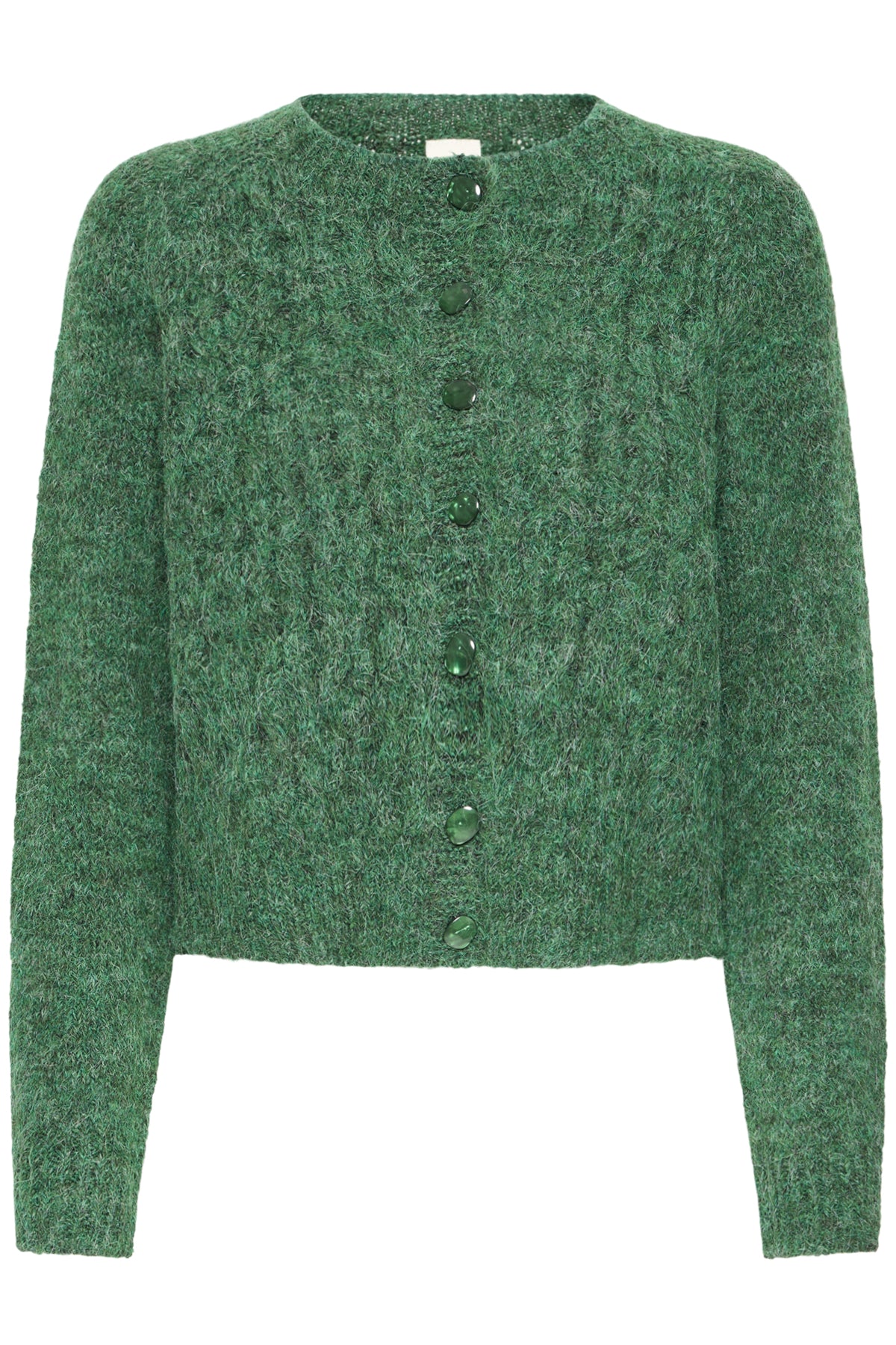 Cárdigan corto de punto trenzado — IHBELABLUE