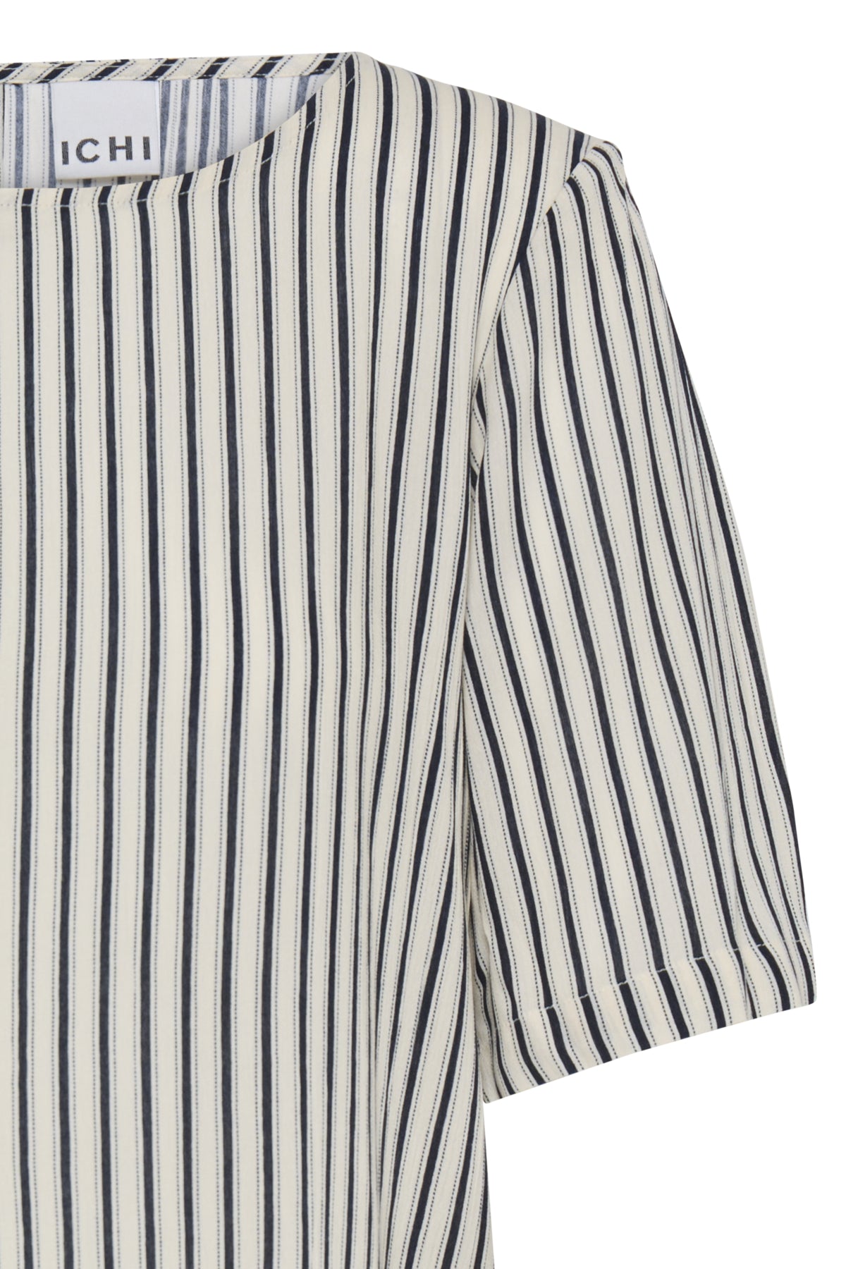 Blusa de rayas azul y crudo — IHMARRAKECH