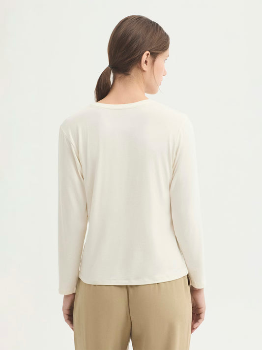 Camiseta detalle pliegues laterales