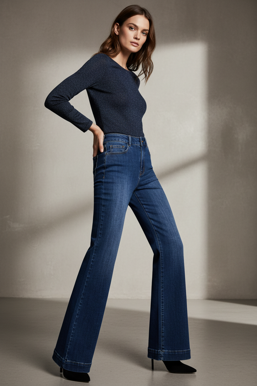 Vaquero de tiro alto y pernera larga — Florence