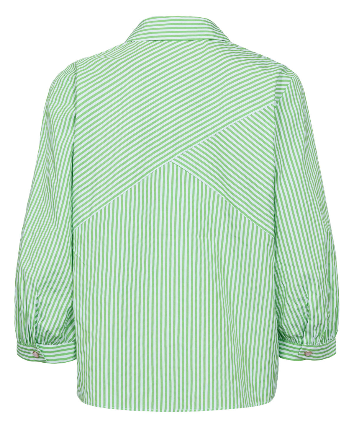 Camisa de rayas verdes — Nucerica