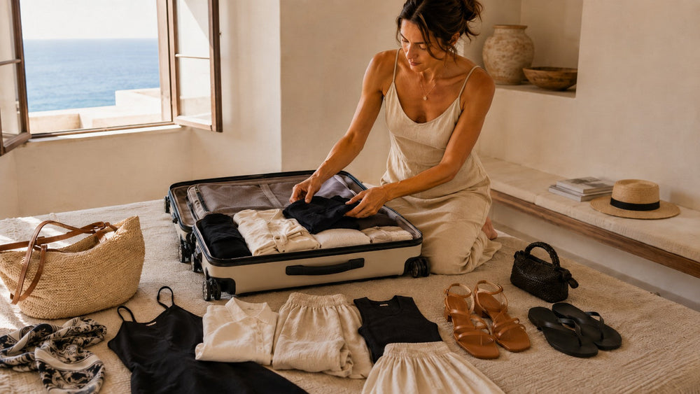 La maleta de cabina de verano: cómo vestir varios días con pocas piezas