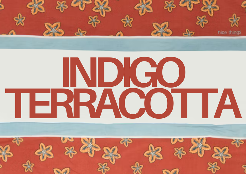 DROP |  INDIGO TERRACOTTA
