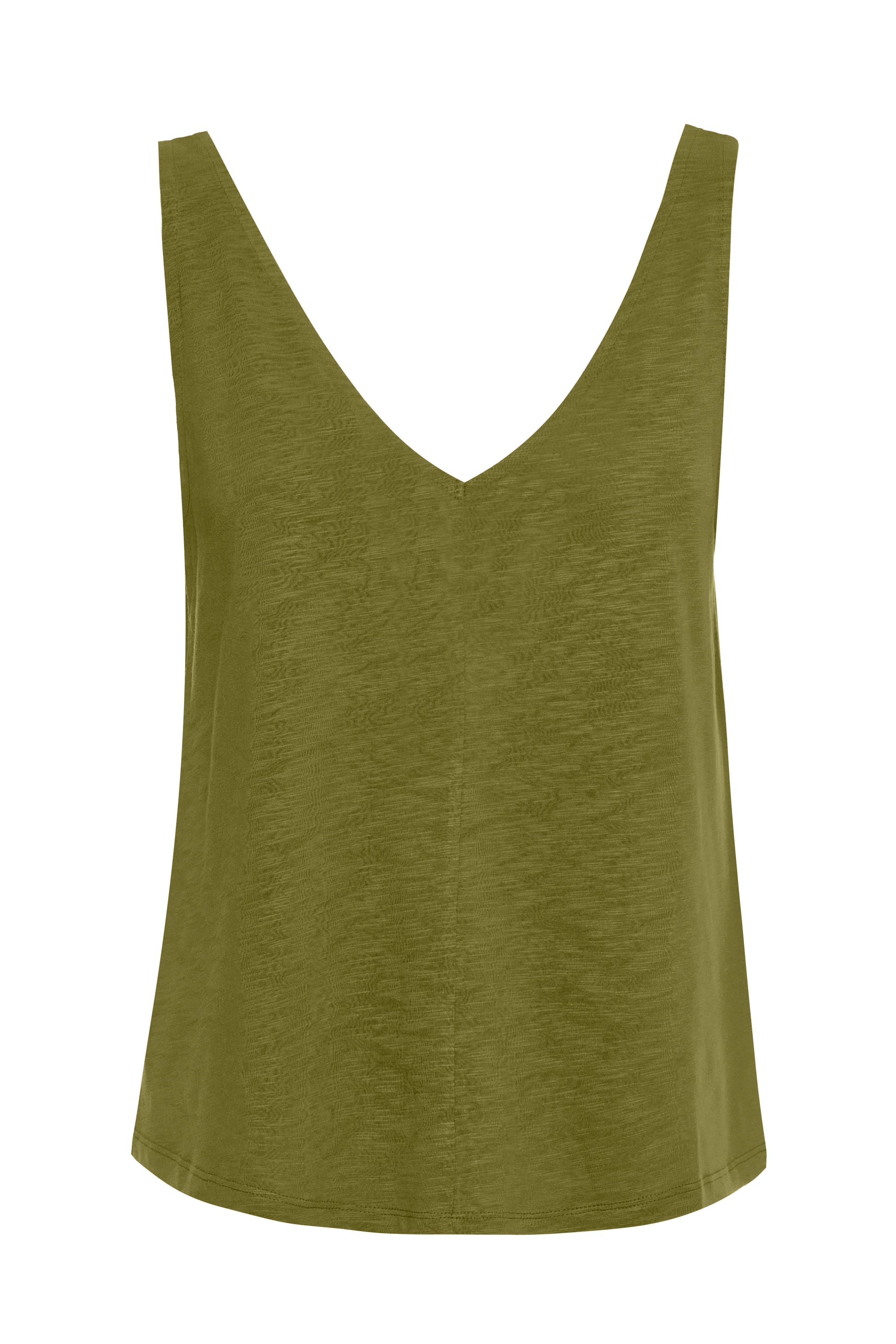 Top de tirantes con escote pico