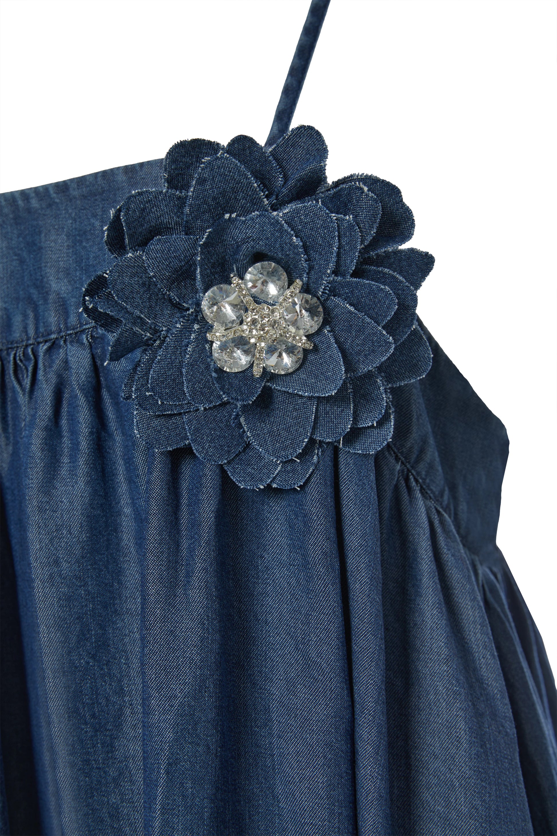 Detalle de Vestido de lyocell de BSB