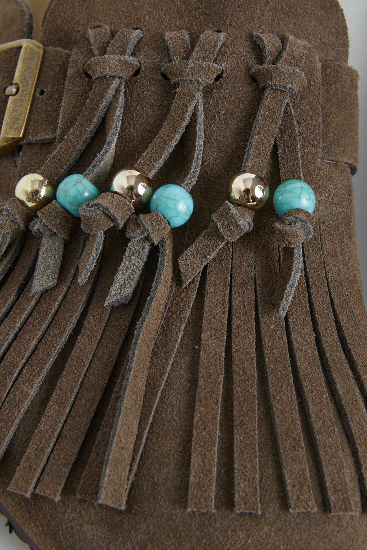 Zapato plano en tono chocolate de BSB en color chocolate