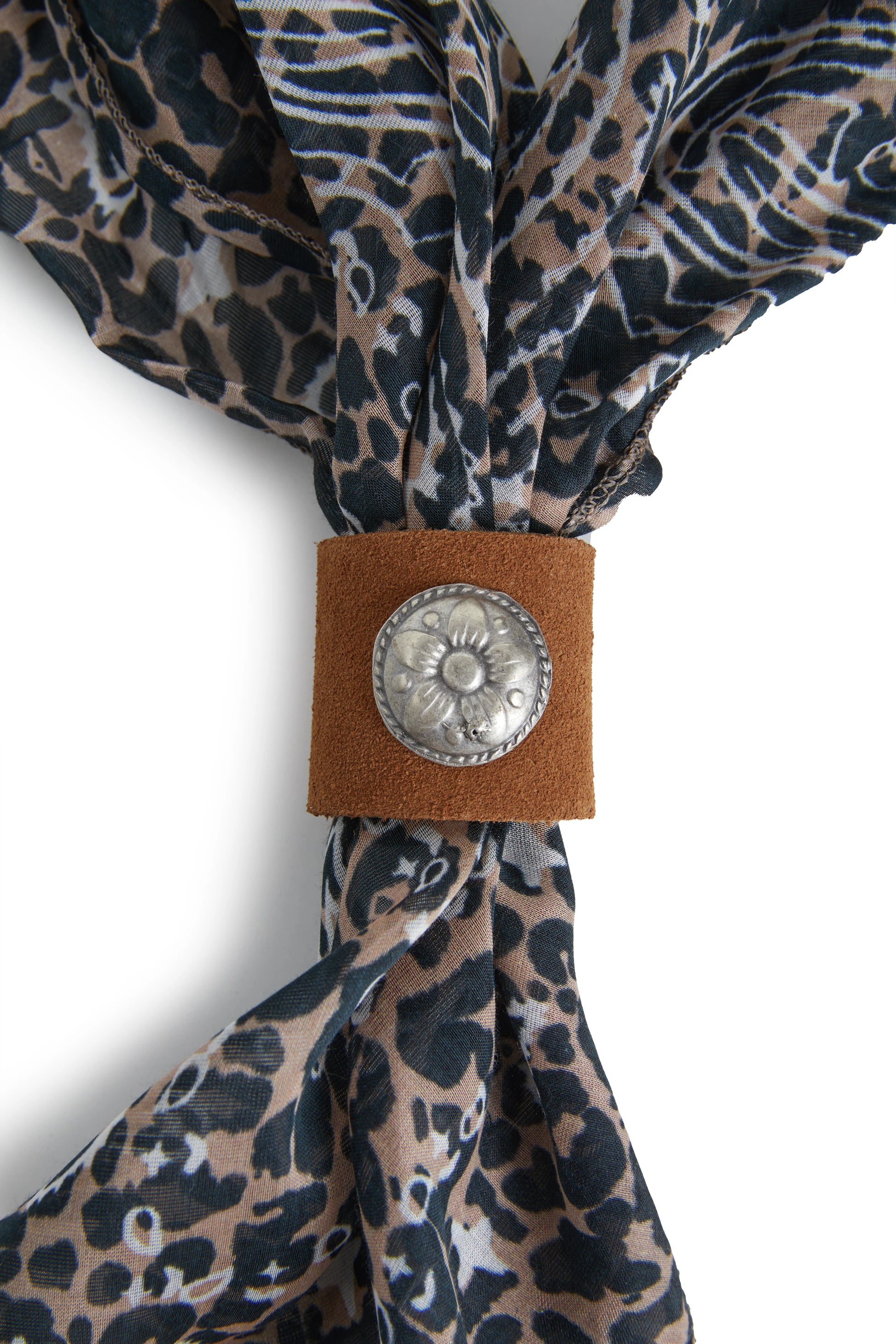 Pañuelo BSB estampado con aro decorativo