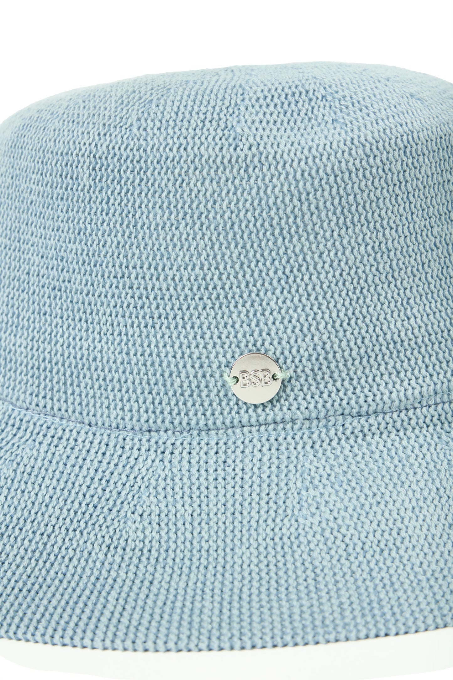 Sombrero bucket BSB para mujer con acabado de rizo