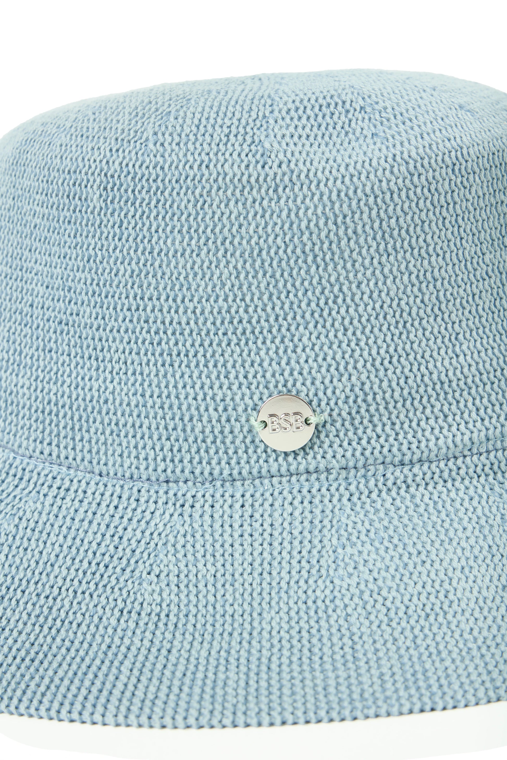 Sombrero bucket BSB para mujer con acabado de rizo