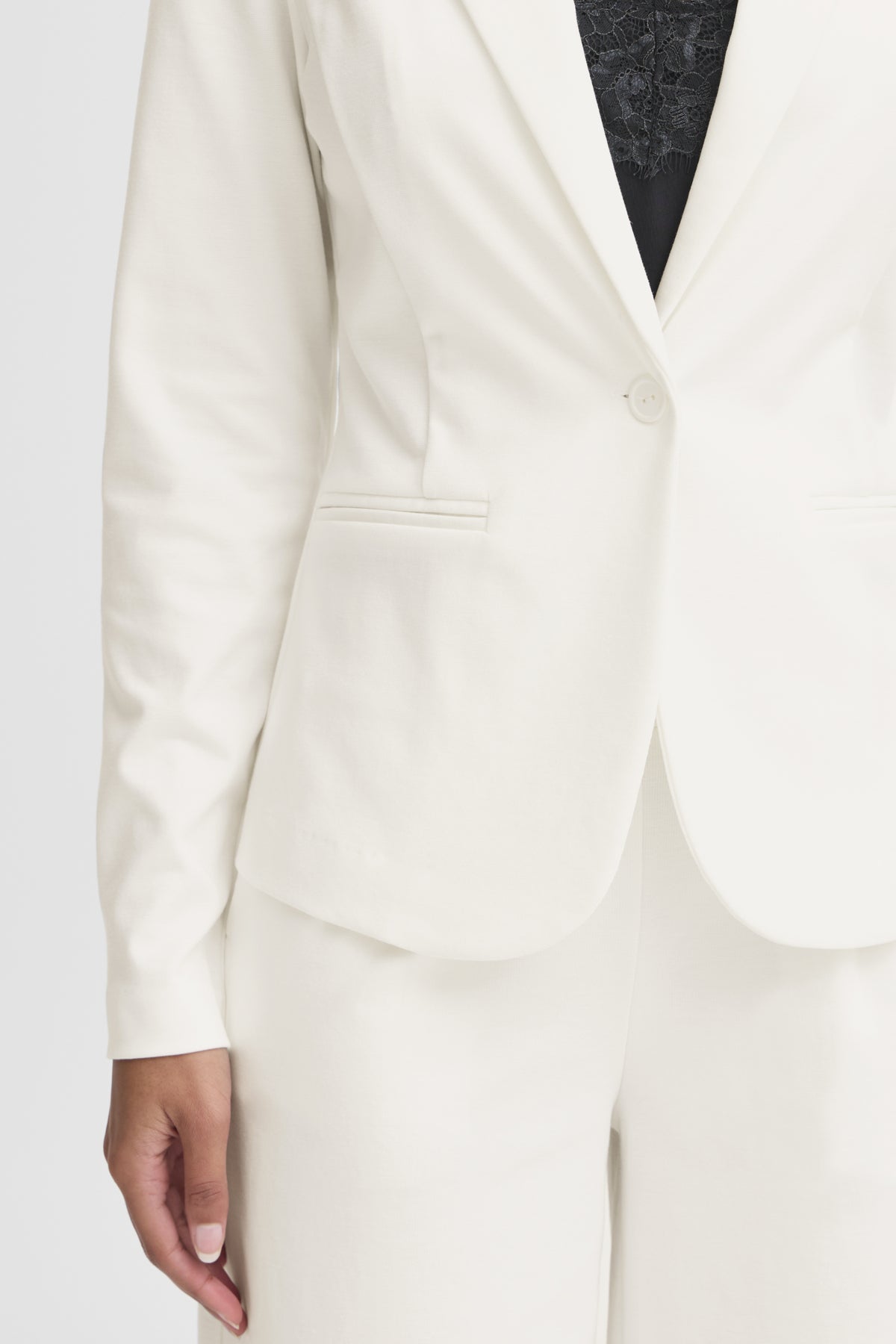Blazer sastre — IHKATE BL en Blanco roto de ICHI