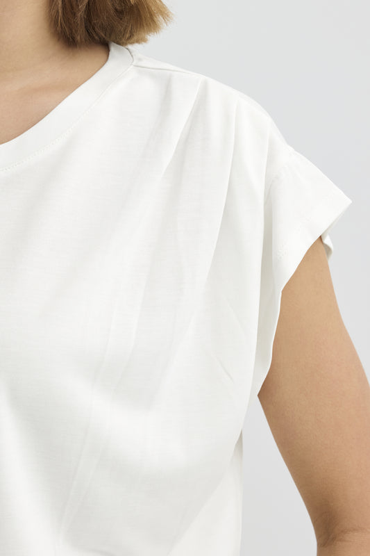 Camiseta básica — IHLISKEN TO en Blanco roto de ICHI