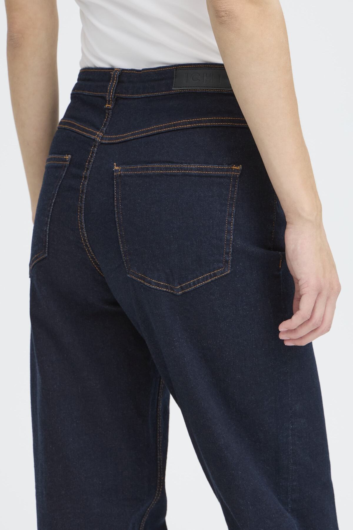 Vaquero ICHI Twiggy Straight en denim azul