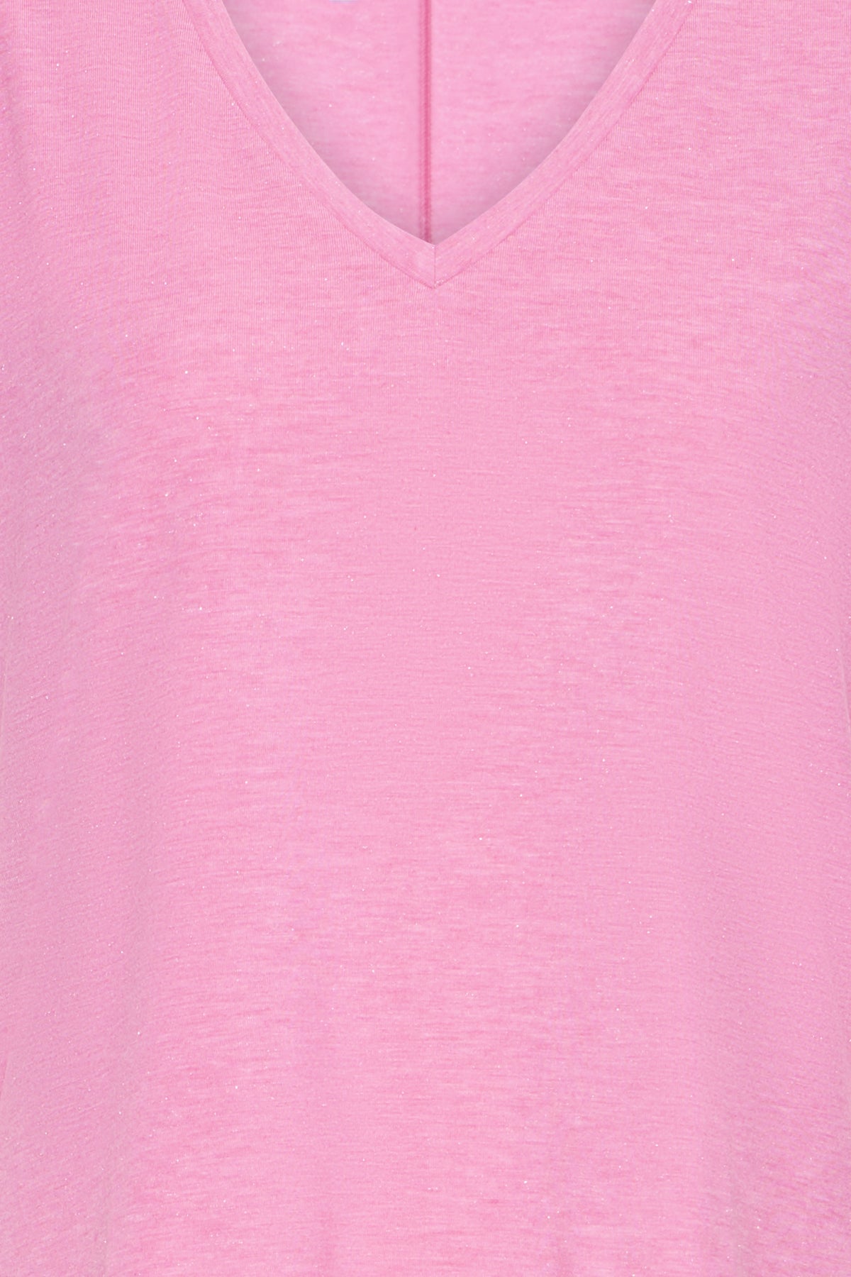 Camiseta de escote pico IHREBEL de ICHI en color orquídea