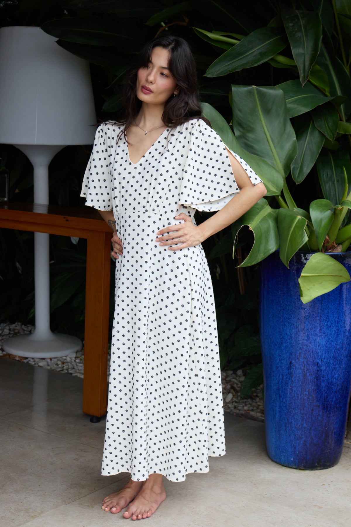 Vestido ICHI IHZABBY DR con estampado gráfico