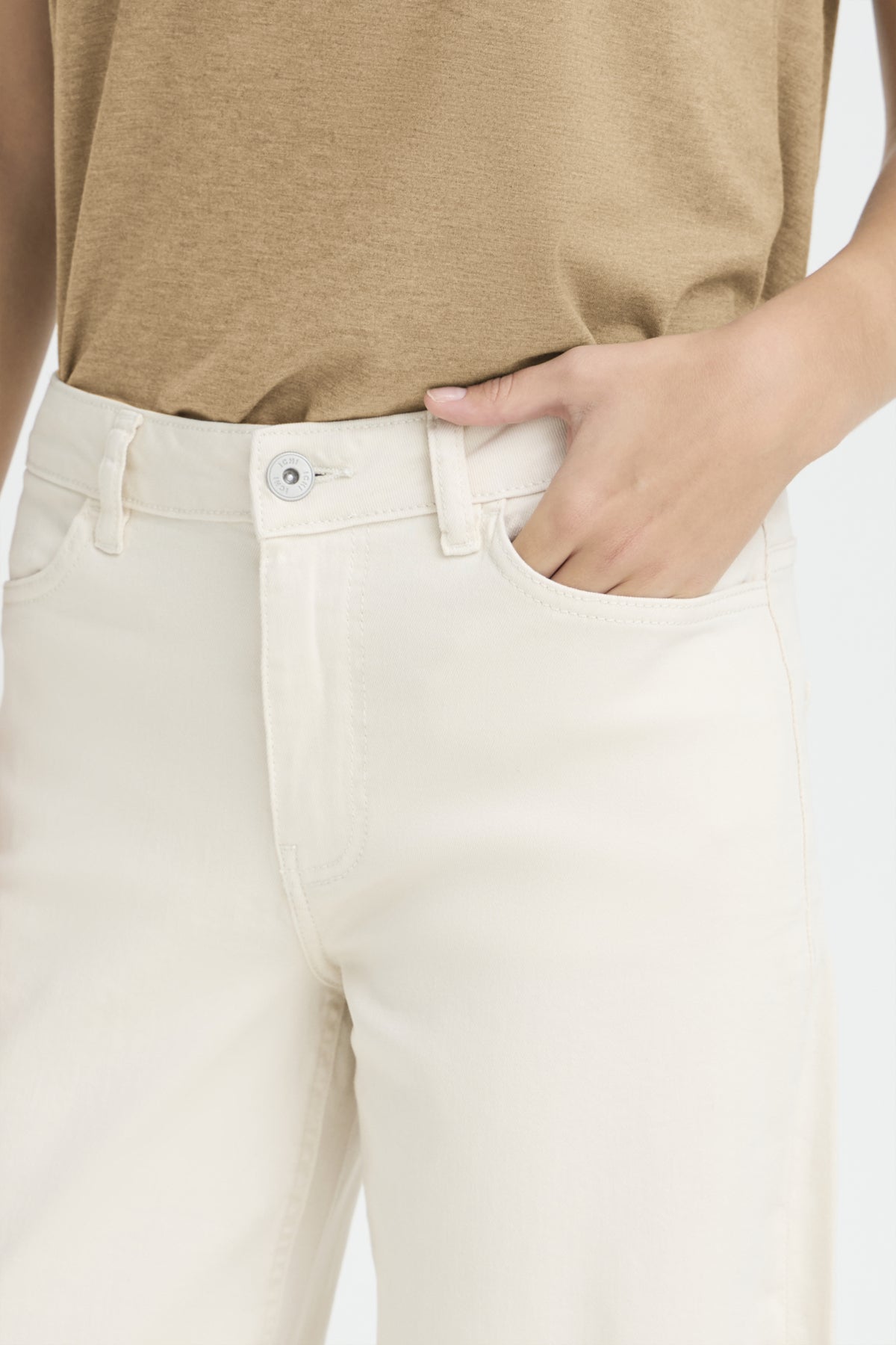 Vaquero ICHI IHZIGGY para mujer con pernera amplia