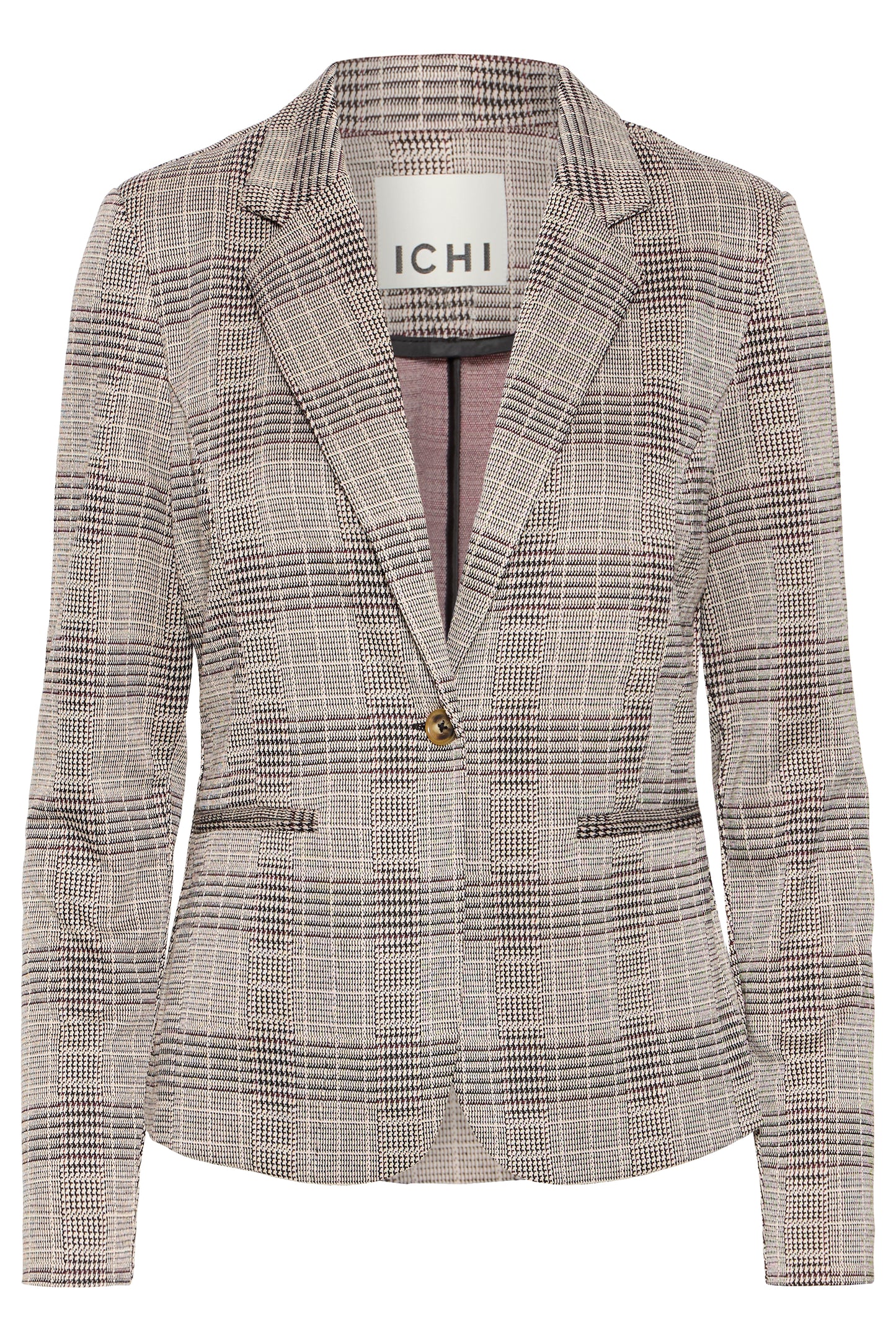 Blazer de cuadros de ICHI
