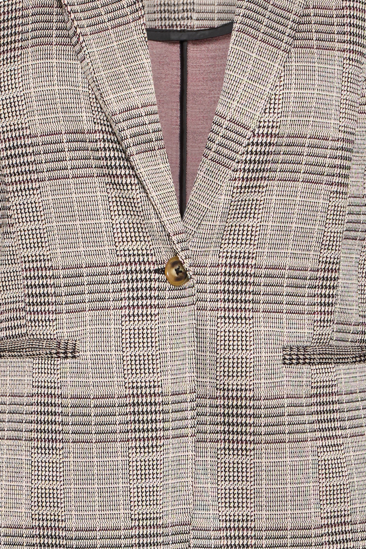 Blazer de cuadros de ICHI