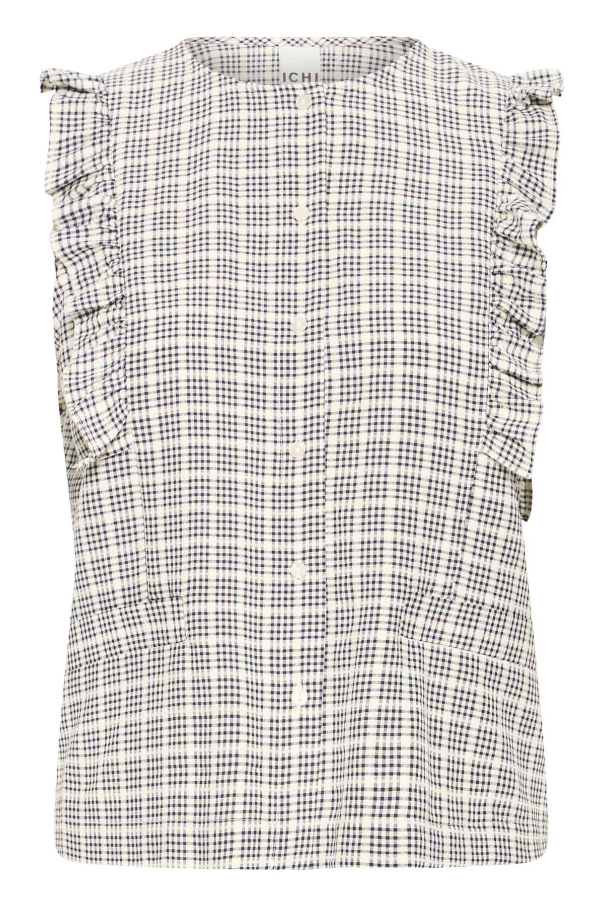 Blusa de cuadros azul — IHJOLA