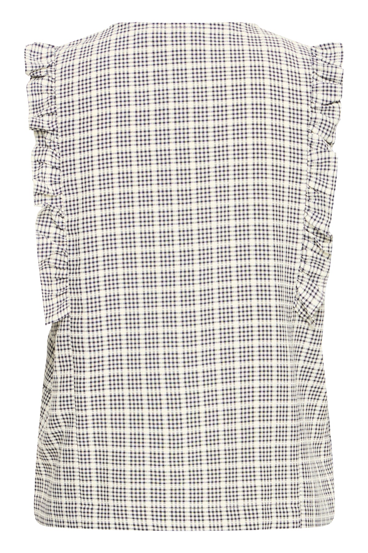 Blusa de cuadros azul — IHJOLA