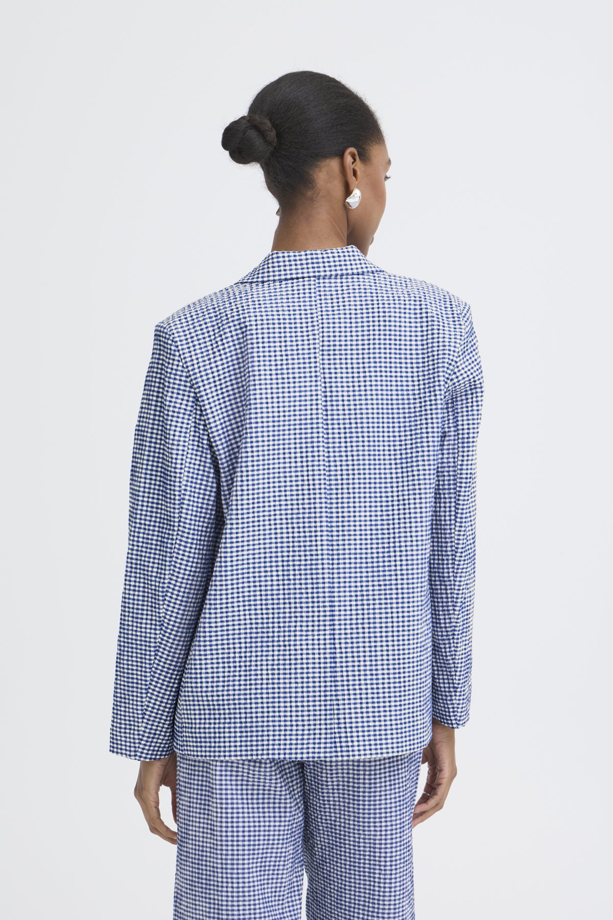 Blazer de cuadros — IHJILMA BL de ICHI
