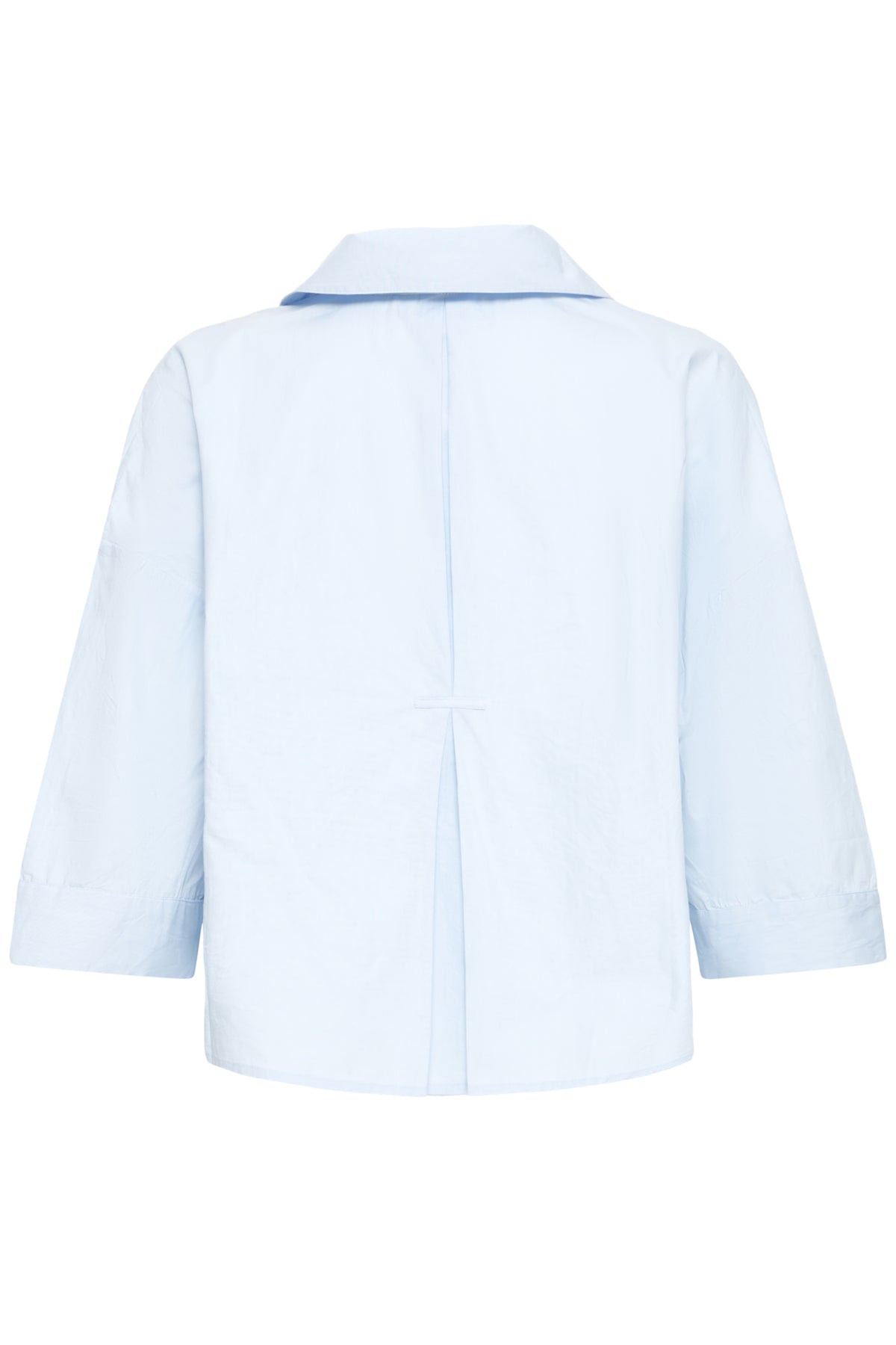 Camisa azul fluida — IHLUANNE SH en Azul claro de ICHI