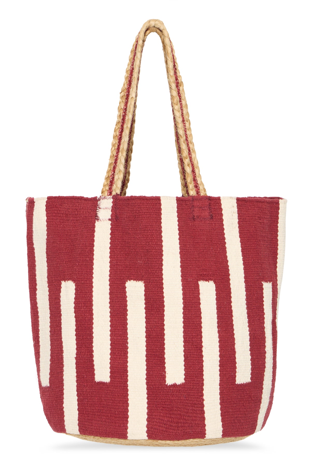 Bolso granate ICHI IAMIKKELINE BA con textura natural