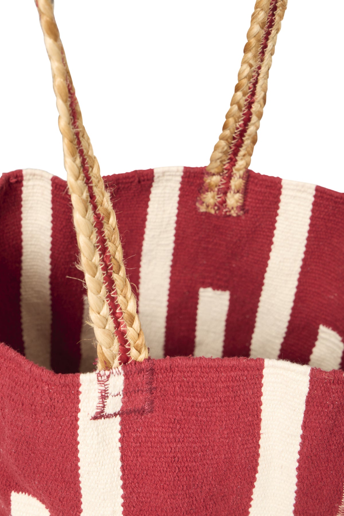 Bolso de yute granate — IAMIKKELINE