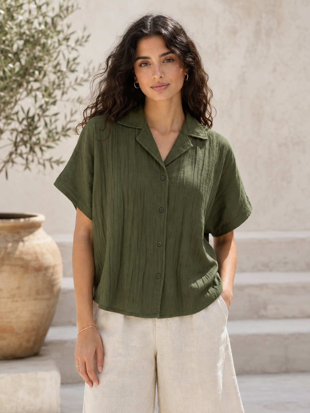 Camisa de algodón — Iafoxa