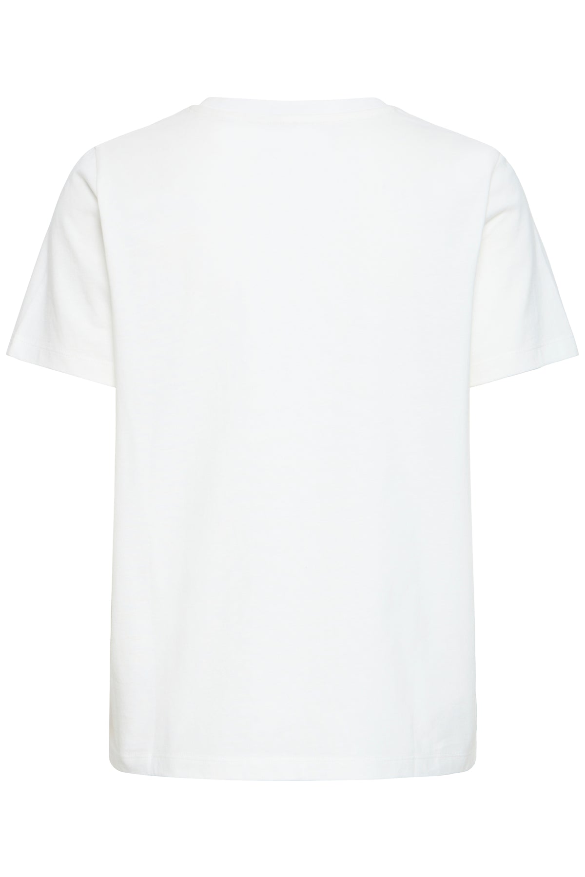 Camiseta de corte relajado de ICHI en Cloud Dancer y Salsa