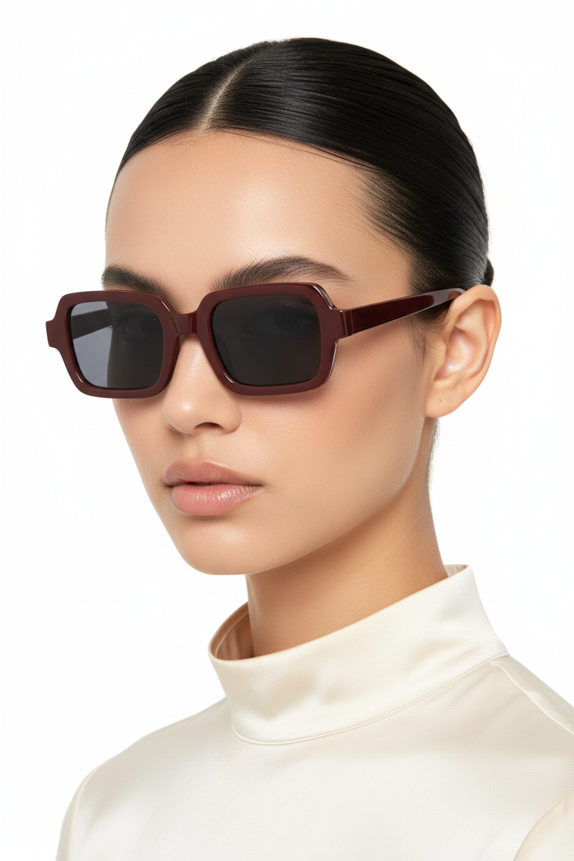 Detalle de montura en gafas de sol ICHI IASOFIA