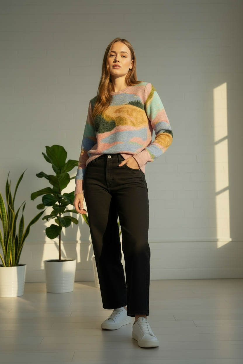 Jersey de punto suave — Numeadow Pullover