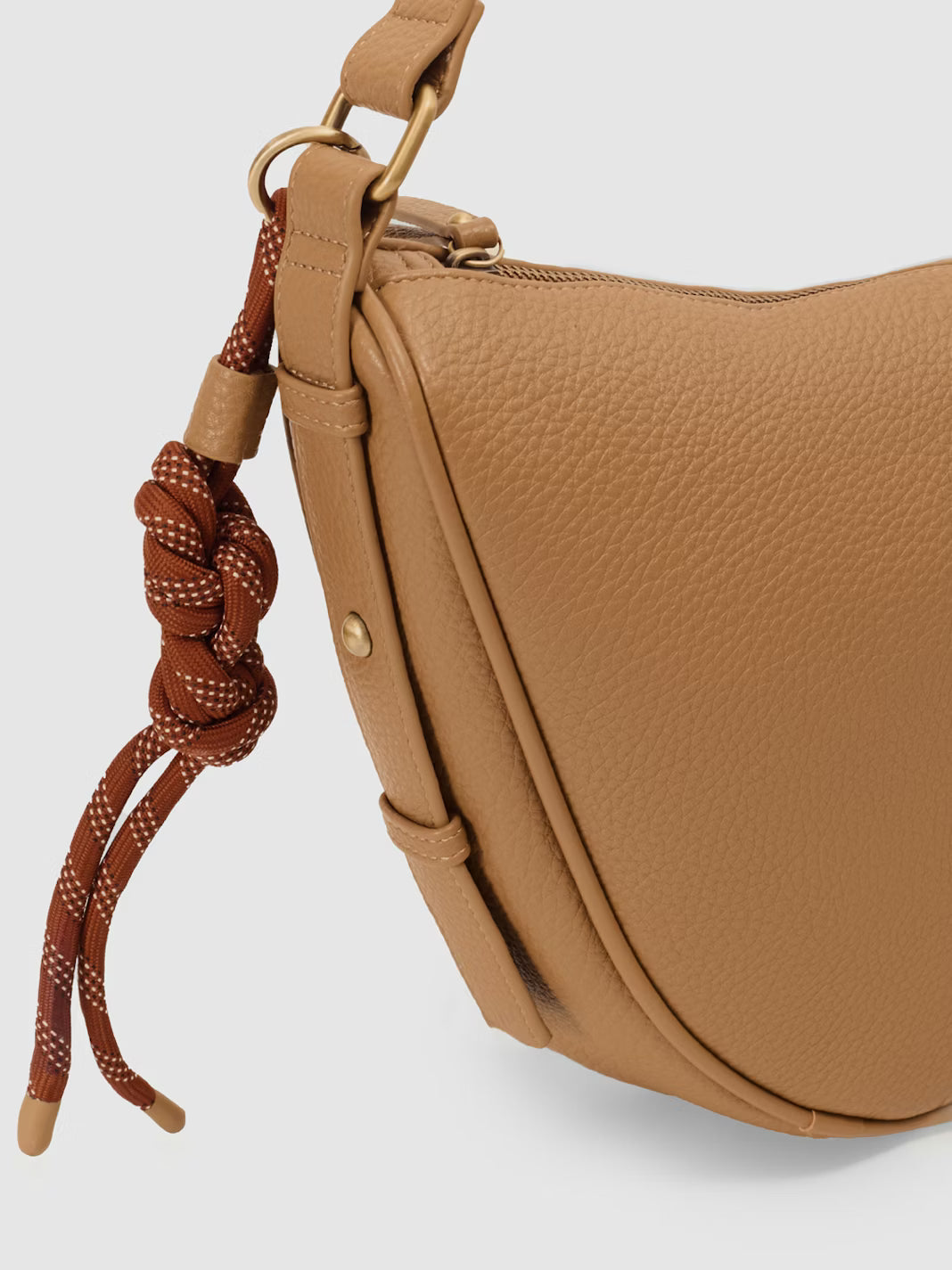 Bolso bandolera Nice Things para mujer en color menta claro