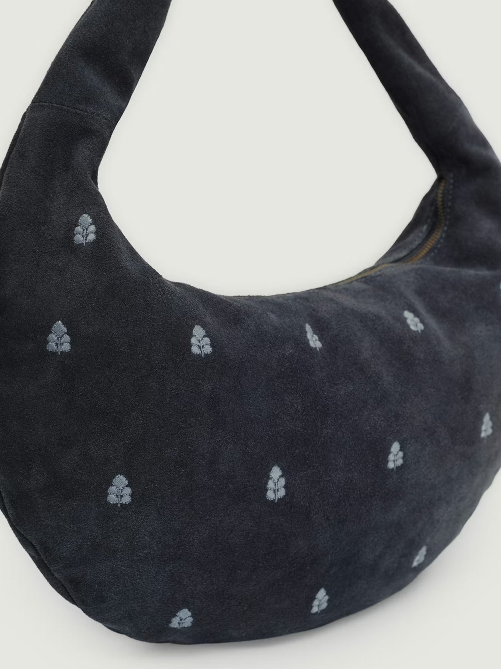 Bolso de piel Nice Things para mujer en color marino