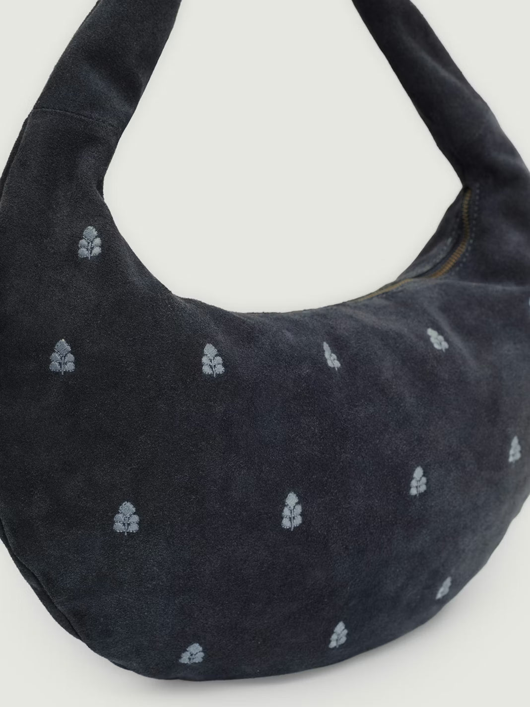 Bolso de piel Nice Things para mujer en color marino