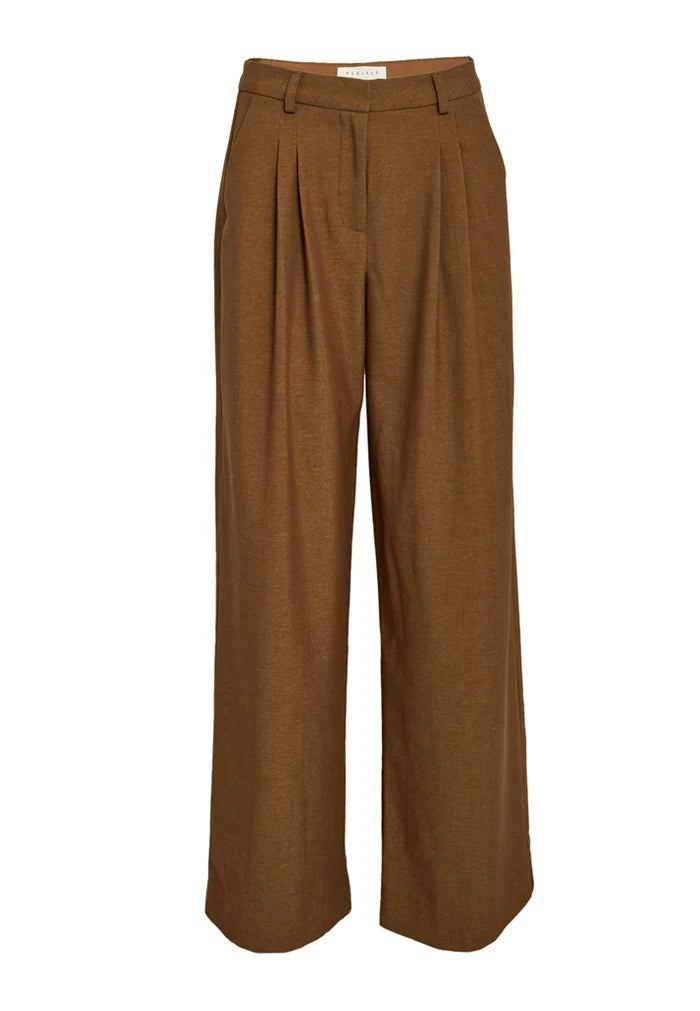 Pantalón Barberry de Desires — marrón Dachshund
