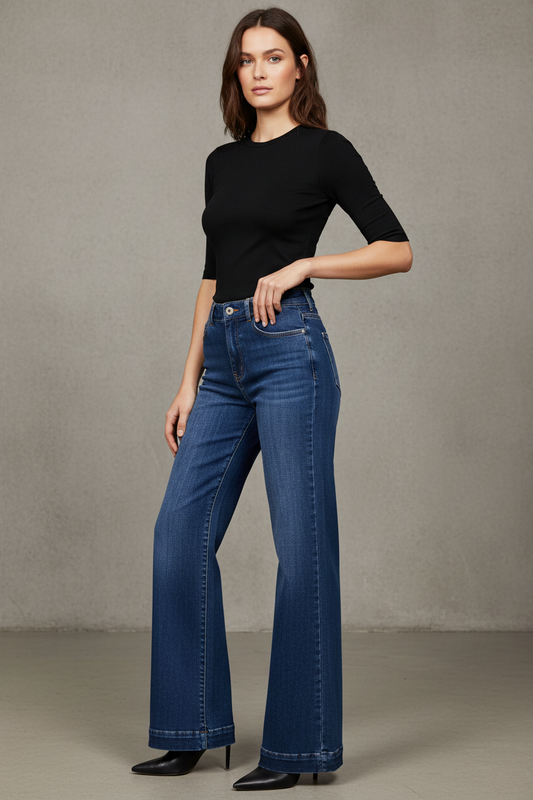 Vaquero de tiro alto y pernera larga — Florence