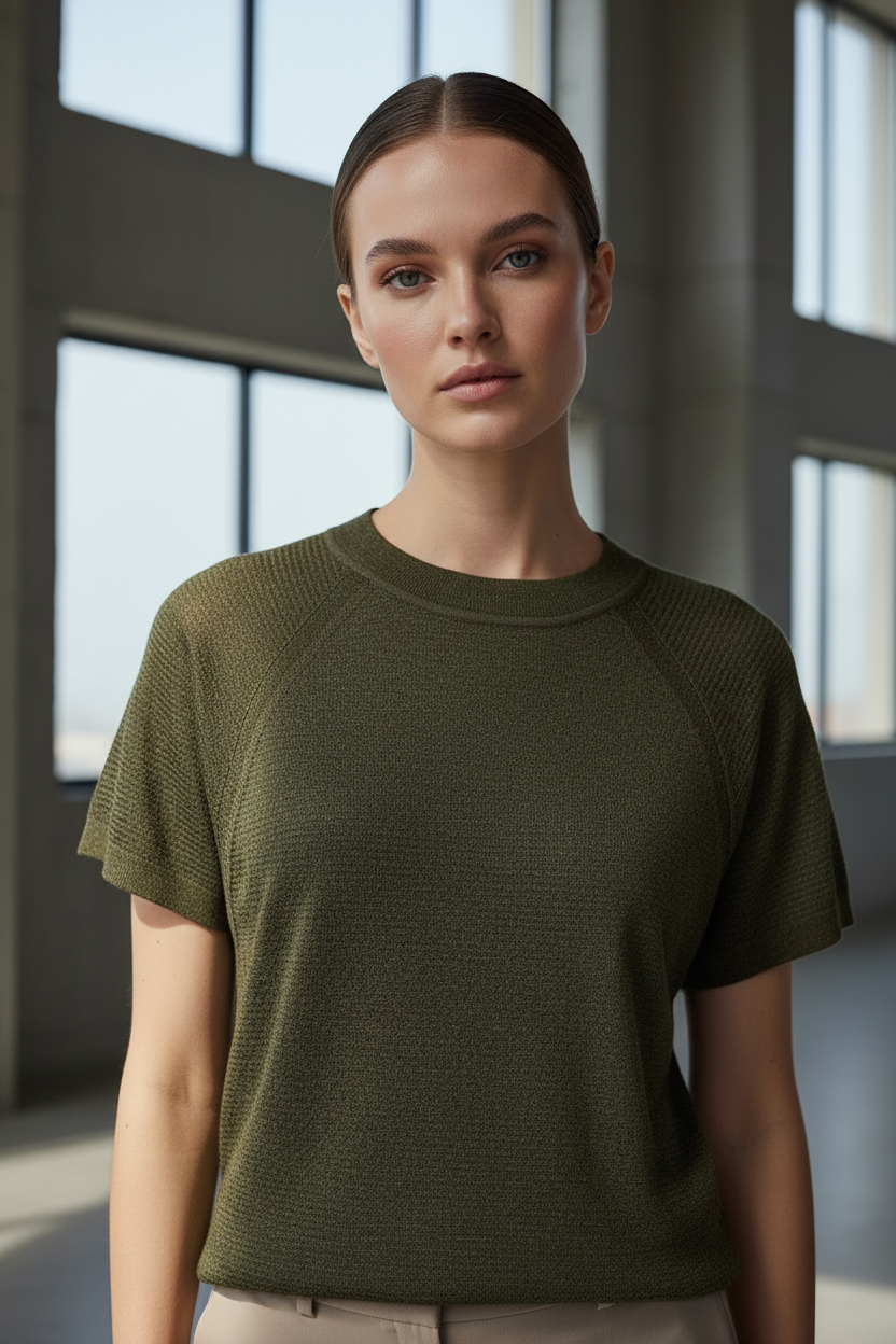 Jersey glimmer Ecovero — Nudarlene Glimmer Pullover