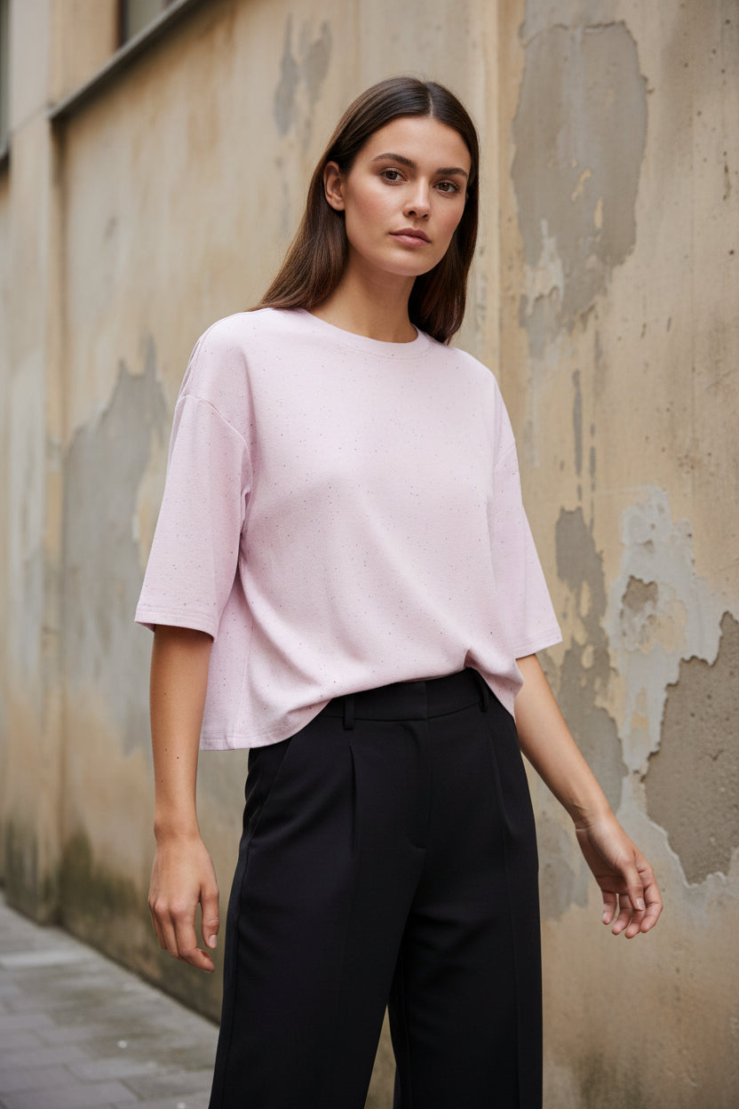 Camiseta Nümph Nuhubana para mujer con silueta relajada
