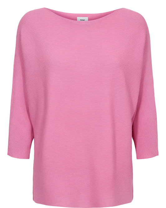 Jersey de punto acanalado con silueta relajada, vista espalda — Nümph | Marta Folch BCN