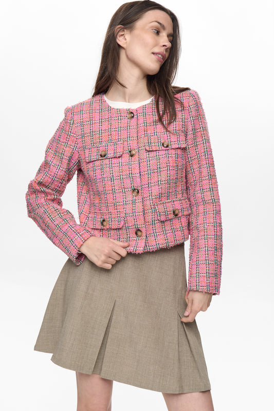 Cazadora tweed rosa — Nulindsey Jacket