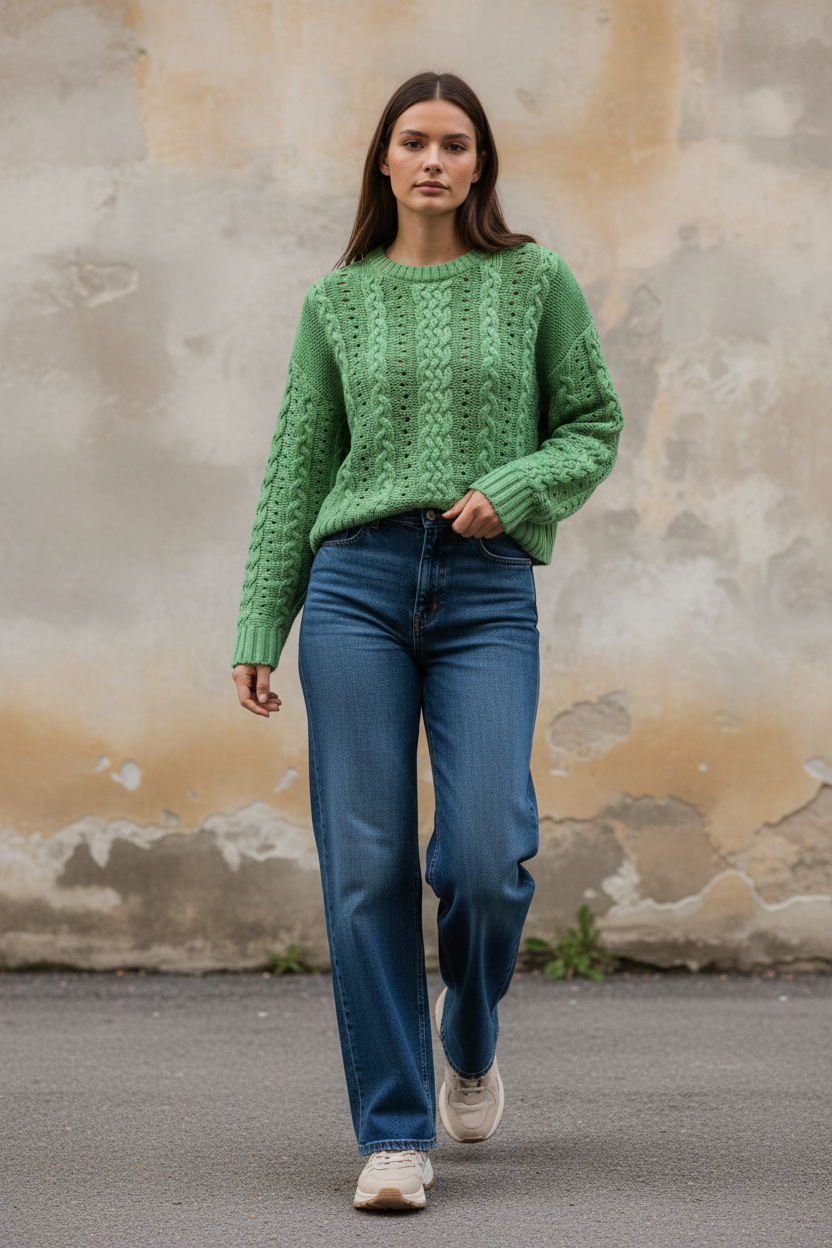 Jersey de punto Nümph Nuremi Pullover para mujer