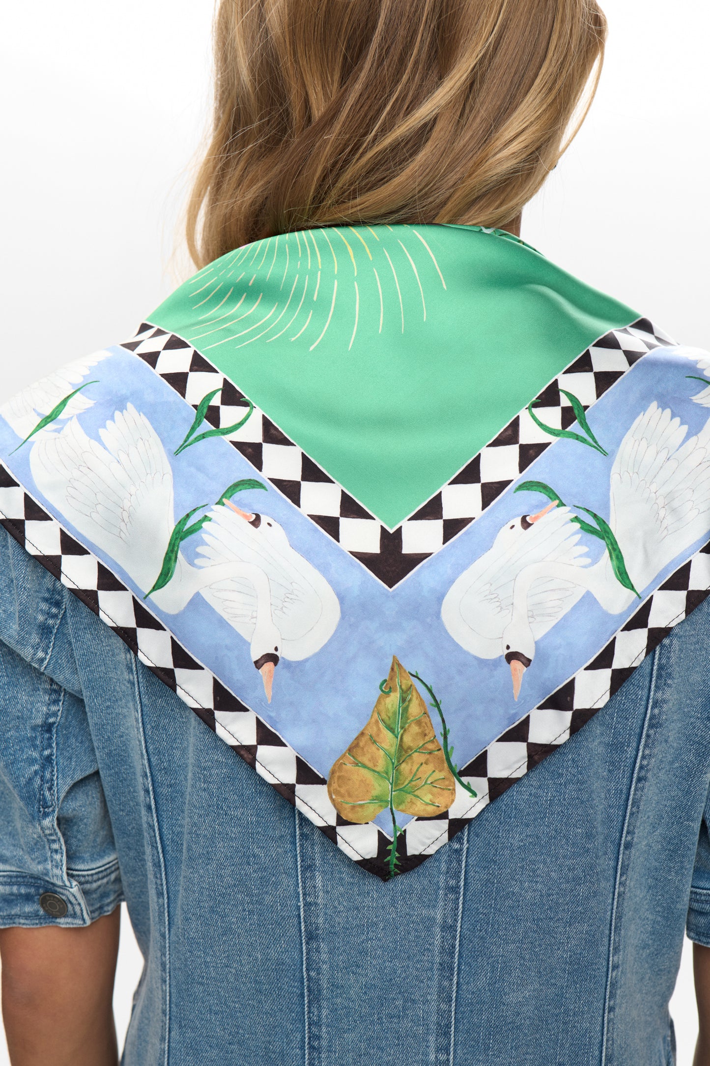 Pañuelo de satén — Numocha Satin Scarf