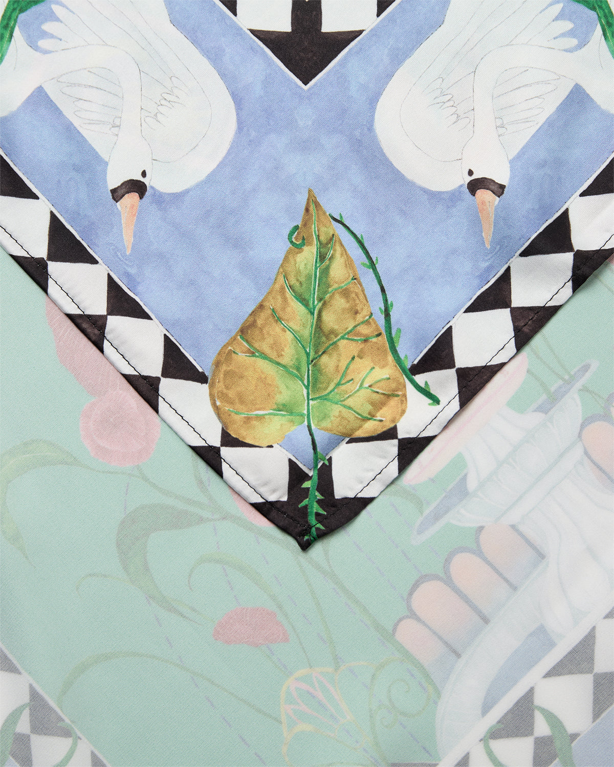 Pañuelo de satén — Numocha Satin Scarf