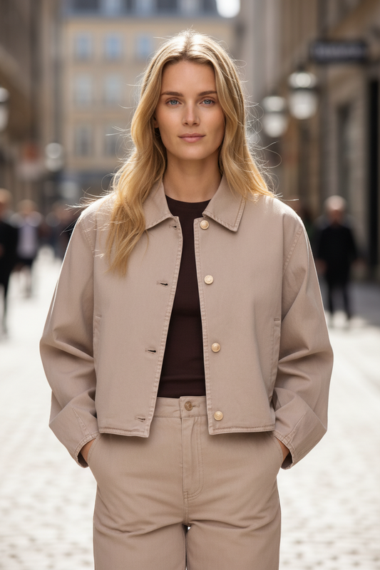 Cazadora corta de algodón — Numariam