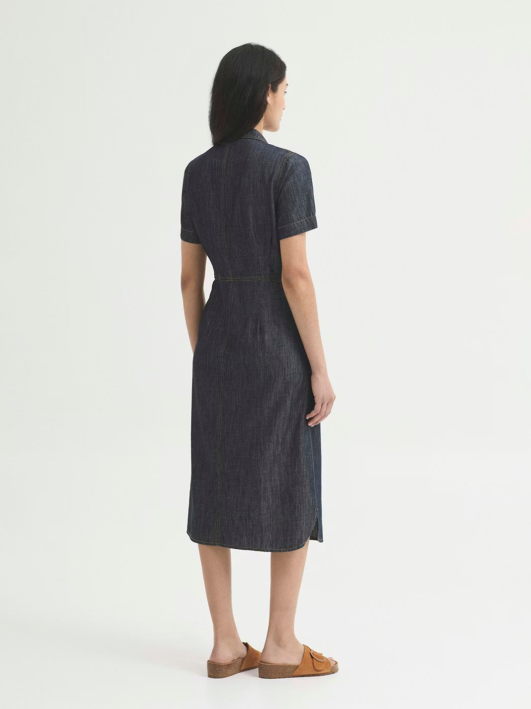 Detalle de vestido denim Tencel Nice Things