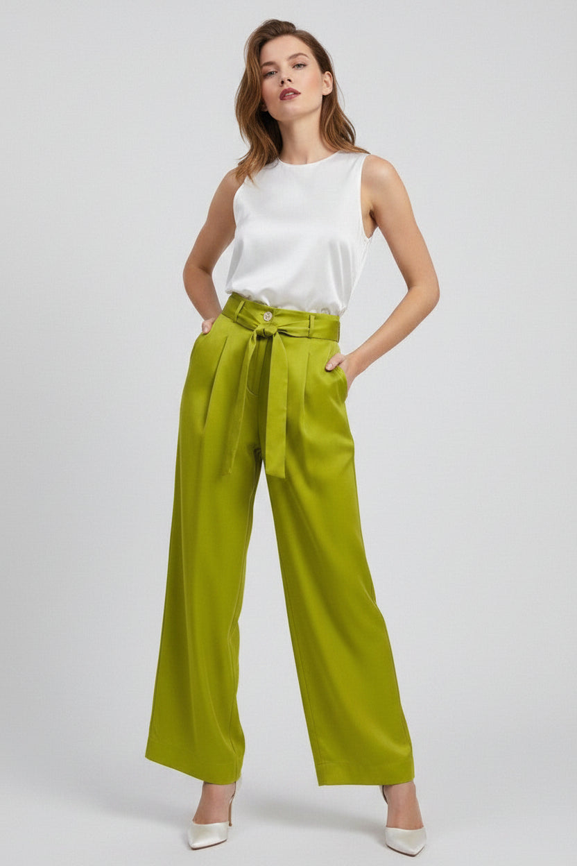 Pantalón amplio fluido Mark Up para mujer