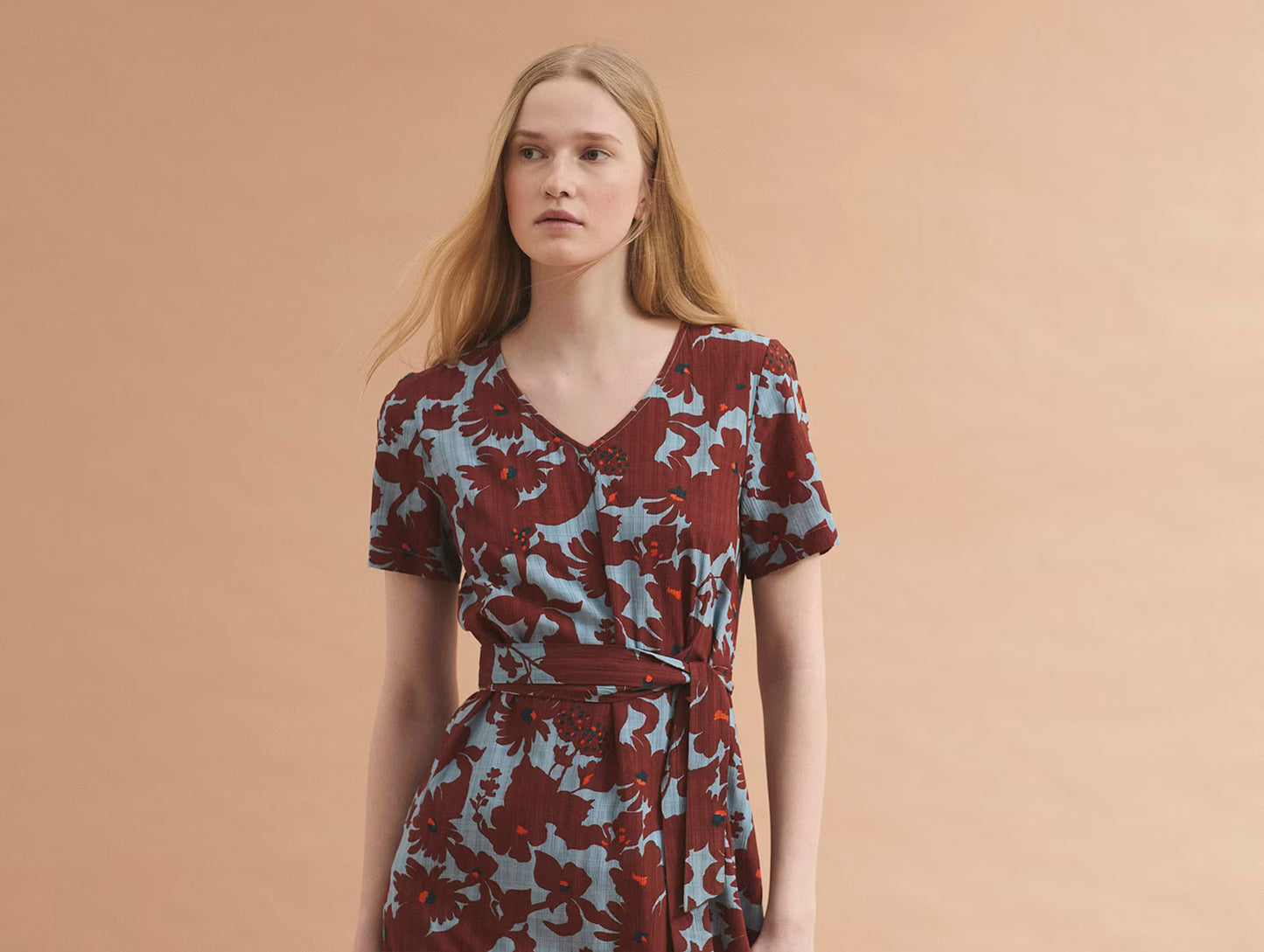 Vista de espalda de vestido Penelope Flowers Nice Things