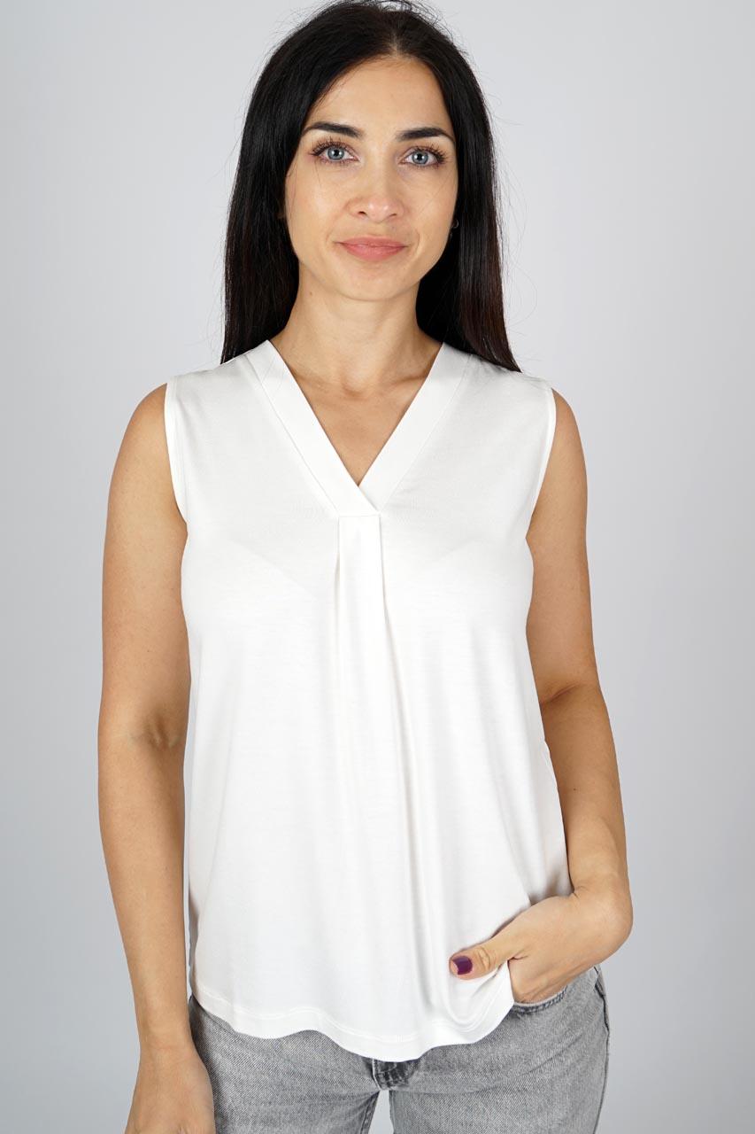 Top fluido en Blanco roto de Marinello